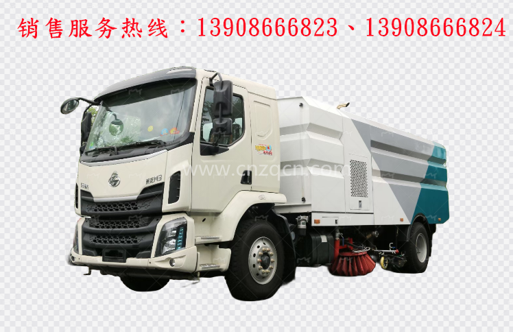 东风柳汽单桥洗扫车